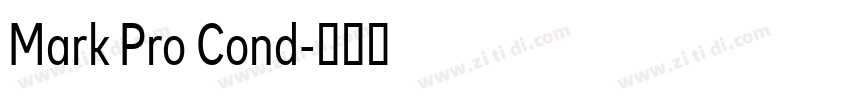Mark Pro Cond字体转换 Mark Pro Cond字体转换